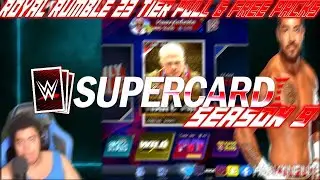 WWE SuperCard S9 #61 Royal Rumble 23 Tier Pull & Free Packs