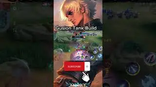 Gusion Tank Build #mobilelegends #mlbbshorts #mlbbindonesia #mlbbphilipines