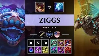 Ziggs Mid vs Anivia - NA Diamond Patch 25.20