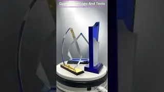 Acrylic Trophies #custommade #awards #trophy #diy #homedecor #calligraphy