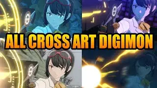 All Cross Art : Digimon Tamer Feature | Gameplay  - Digimon Story : Time Stranger