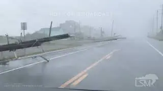 07-08-2024 Jamaica Beach - Galveston Island, TX - Tornado Destroyed Home - Debris - Surge.mov