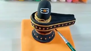 बनाए अनोखा शिवलिंग ना मिट्टी ना clay से हो तो libbon art Diya दिया