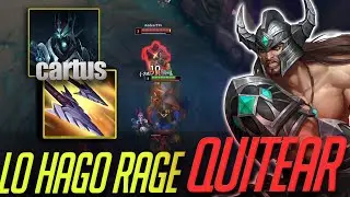 HACEMOS RAGEQUITEAR A SU TOP LANER *WAW XD LOL APESTA* - LEAGUE OF LEGENDS