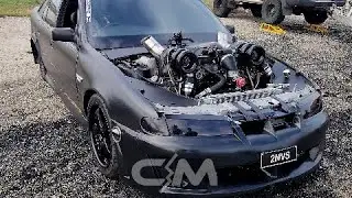 TWIN TURBO V6 COMMODORE '2NVS' @ SKIDFEST 16