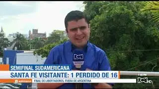 Junior vs. Santa Fe, semifinal vuelta Copa Sudamericana 2018 - Estadio Metropolitano