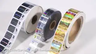Hologram Sticker Custom Label Printing