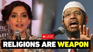 LIVE: Indian Actress Sonam Kapoor Debate With Dr Zakir Naik &mdash; Shocking Reply 2025