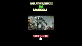Ufo ,Alien ,Robot Bersatu serang Bumi #shorts#robot#alien