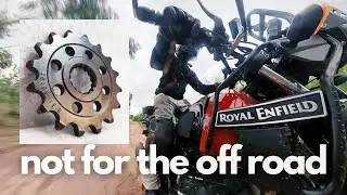 The best and cheapest usage specific mod for Himalayan 411 | Lone Ranger 16t front sprocket review