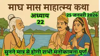 माघ मास महात्म्य कथा अध्याय 22 | Maagh Mahatmay Ki kahani 2026 | Story Of Maagh Maas| #katha #story 