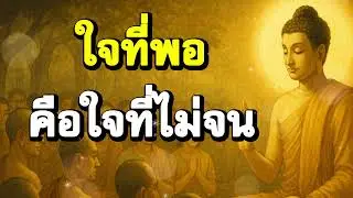 ใจที่พอ คือใจที่ไม่จน | ฟังธรรมผ่อนคลาย | Ep.17