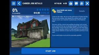 Power wash simulator, Apple Arcade cleaning the detached house