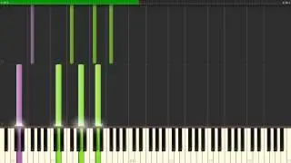 Sad Statue &mdash; System Of A Down, How To Play on Piano  Synthesia Tutorial