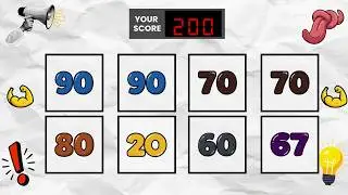 Numbers Say The Word On Beat Challenge 26 | SCORE BOARD | Fast Rhythm Test