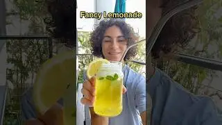 Lemonade but Fancy #drink #summer #cooking #lemon #lemonade #mint #fancy #lavachicken #minecraft