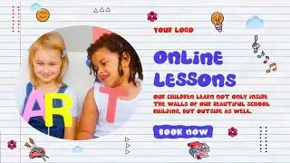 Free Download Kids Promo  Kindergarten Slideshow - Videohive || After Effects
