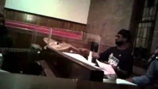 Christina C Bell, Gloria Jones and Ralph Long singing Lord I thank you for these blessings.