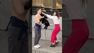 Чья реакция понравилось больше?1 или 2? #shorts #badboy #fyp #waitforit #wow #girls