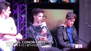 Michael Conor Freestyles at Hits 97.3 Miami Event