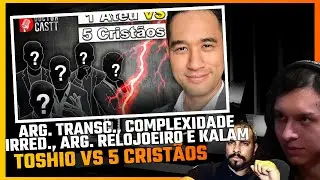 LIVE: EDSON TOSHIO(ATEU) VS 5 CRIST&Atilde;OS - DEUS N&Atilde;O EXISTE E NEM &Eacute;!? - AN&Aacute;LISE FILOS&Oacute;FICA