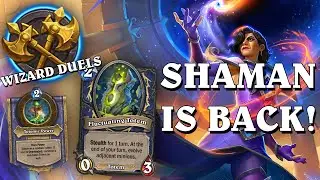 SHAMAN IS GOOD IN THE NEW GAME MODE?! Dungeon Run PvP | Duels | Hearthstone