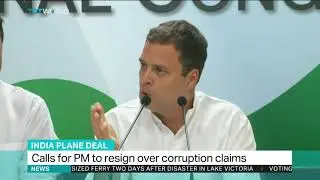 India's opposition party calls for PM Modi's resignation