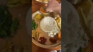 Eating with Hands 🙌 #food #foodie #shortsvideo #foodviral #thakali #thakalikhana #eatingwithhands
