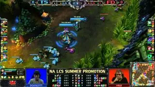 TS vs ST game 1 - LCS 2013 NA Summer Promotion Tournament D1