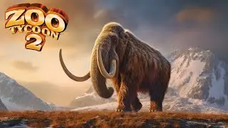Woolly Mammoth Exhibit Speed Build - Zoo Tycoon 2