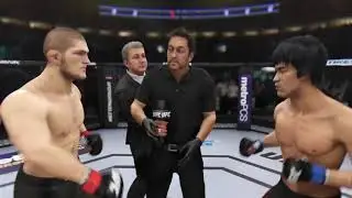 Bruce lee vs Mma Fighter real fight