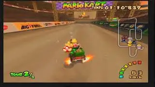[MKDD] Waluigi Stadium - 3 Laps - 1'47'081 - ExpD