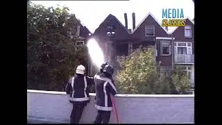 MediaTV Classics(1995): Woning uitgebrand door kluswerkzaamheden Groene Hilledijk Rotterdam