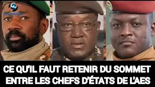 CE QU'IL FAUT RETENIR DU SOMMET ENTRE IBRAHIM TRAORÉ, ASSIMI GOÏTA ET ABDOURAMAN TIANI