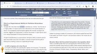 New Wine Church 5/20/25 Bible Study The Gifts of the Spirit Part 4