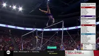 Ashley Cowan Bars LSU @ Sprouts Quad Meet 2025 9.900