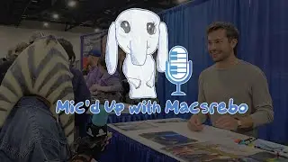 Taylor Gray (Ezra Bridger) Talks Lightsabers, Purrgils & Loth-Cats | RICC: Mic&rsquo;d Up with Macsrebo