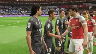 FIFA 19 - Paris Saint-Germain vs Arsenal - Gameplay (PS4 HD) | FIFALAB MPK