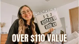 123 BABY BOX UNBOXING! Pregnancy + Newborn box // Is It Worth It?