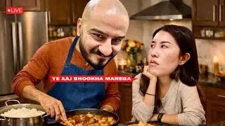 irl Cooking Indian Food for Thai Chinese Wife & Sasu Maa 😘