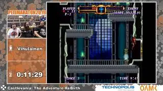 Castlevania: The Adventure ReBirth by Vihulainen - Pelimaraton 2019