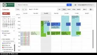 Resource Calendar Tutorial Video