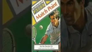 Spectrum Next Sinclair QL Core running Match Point tennis game by Psion Software.