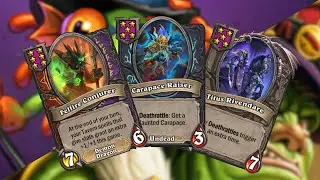 Haunted Carapace DELIVERING BIG STATS | Hearthstone Battlegrounds DUOS