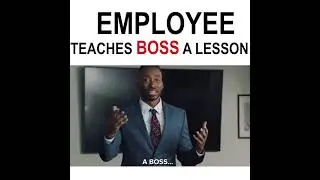 #youtube  . Employ teach a lesson to boss 😱👍