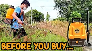 Ingco Battery Knapsack Sprayer | Full Review, Unboxing & Teardown!