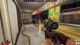 TF2 King Of The Hill Rotunda Sniper Gameplay