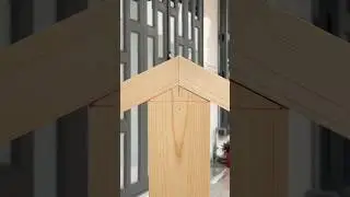 Great technique to fix wood defects for a strong connection. #woodworking #diy #tips