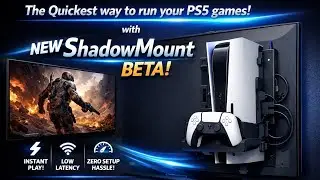The Quickest way to run your PS5 games with New ShadowMount Beta!