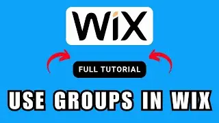 Как использовать группы в Wix | Руководство по группам в Wix